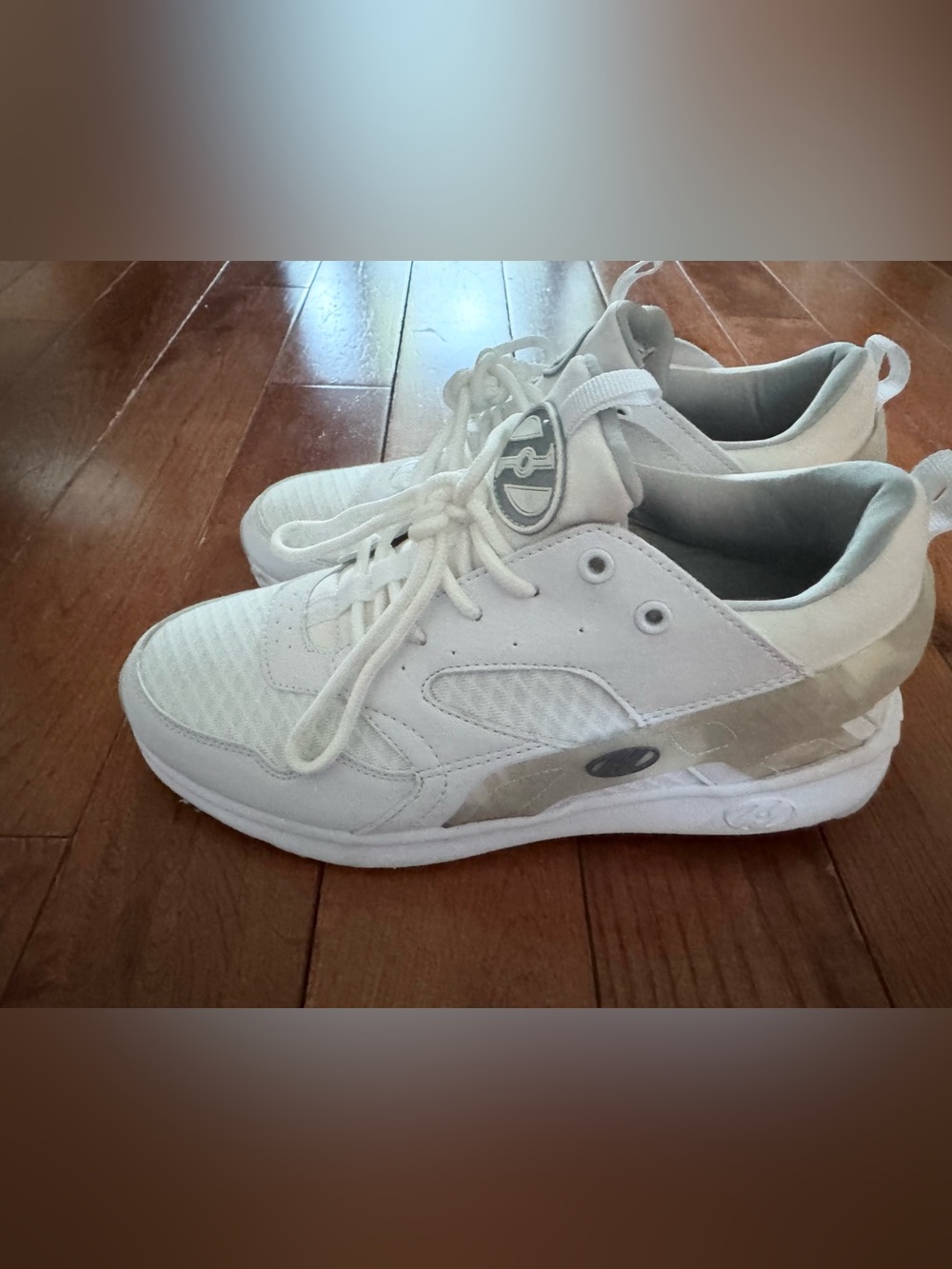 Heelys White and Light Gray Shoes/Skates